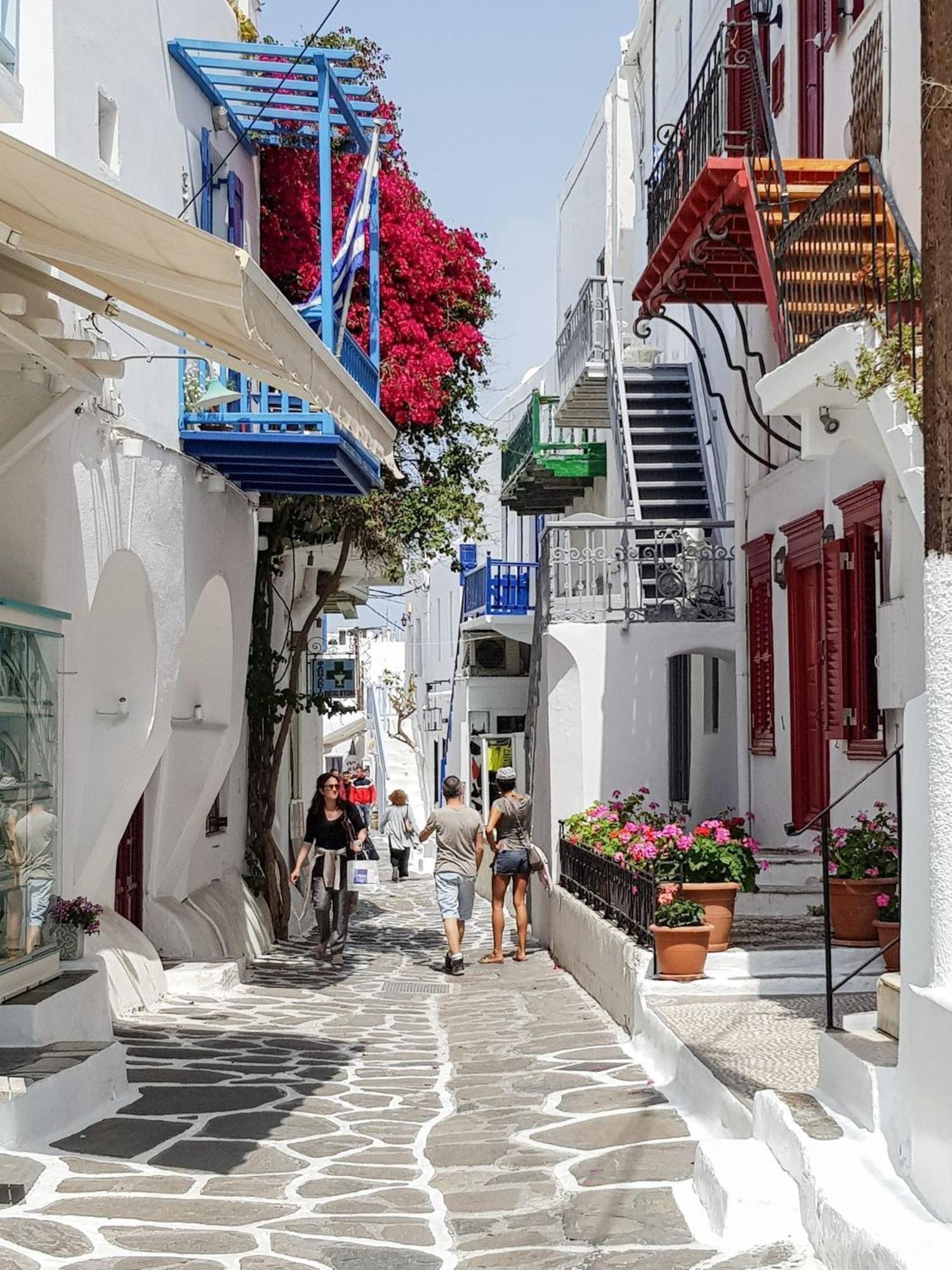 Aniko Suites White Alley Mykonos Town Exteriör bild