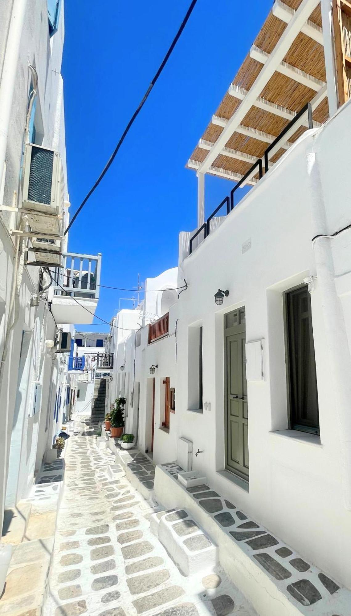 Aniko Suites White Alley Mykonos Town Exteriör bild